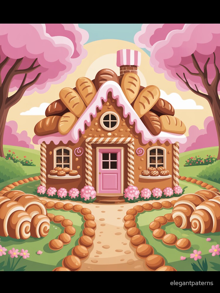 Pink bread house. by elegantpaterns