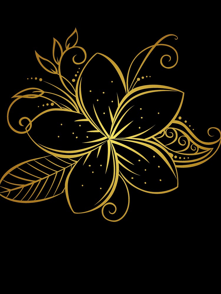 Golden Frangipani by MoveItLoveIt Unisex
