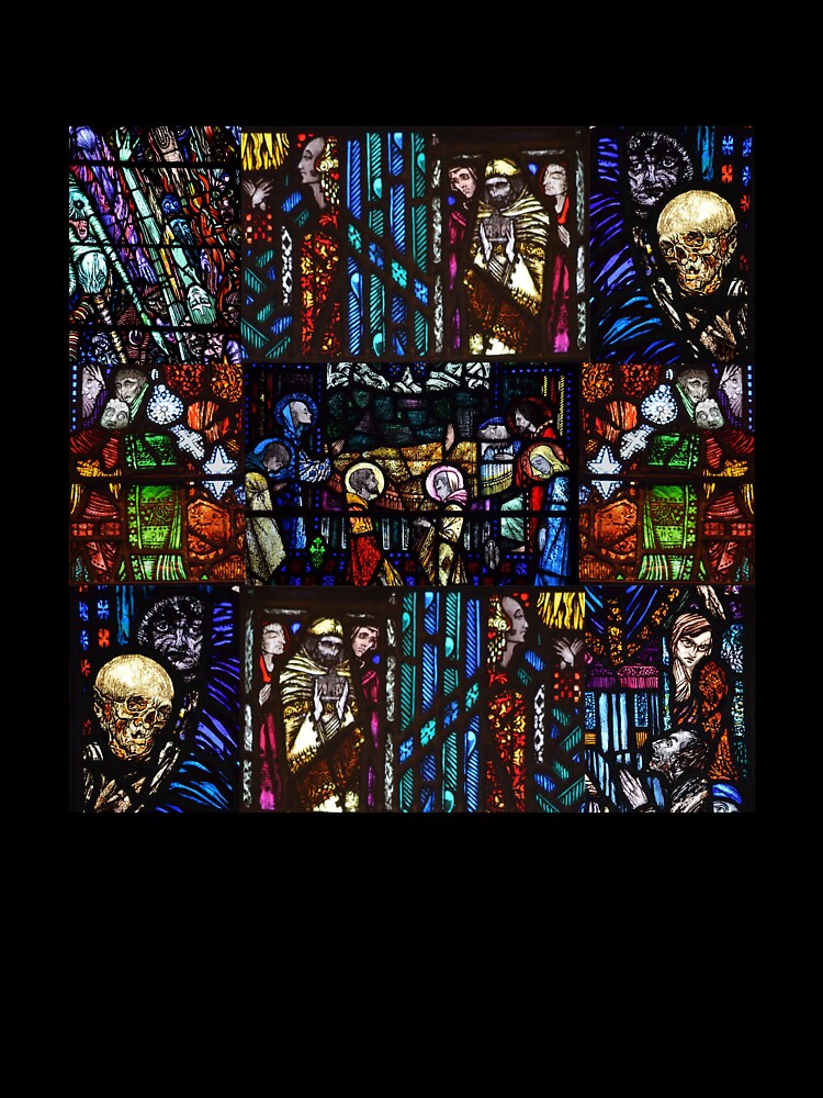 Gothic Stained Glass by PossumsCradle