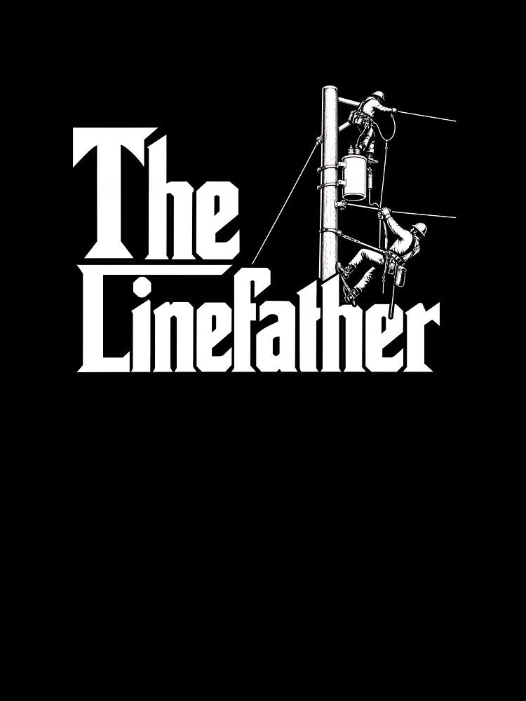 Linemaster – Lineman Utility Worker Vintage Workwear Design by mobsture