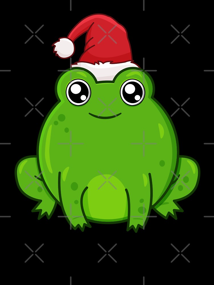 Kawaii Frog Christmas by ShexxarDesigns