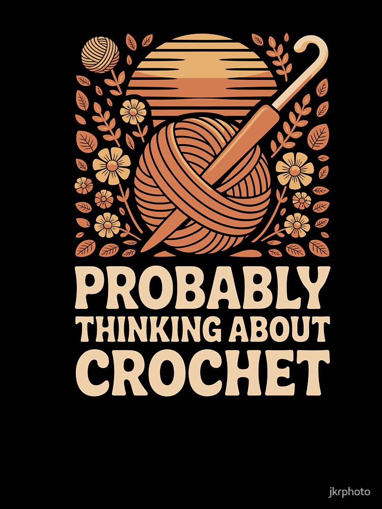 Probably Thinking About Crochet by jkrphoto