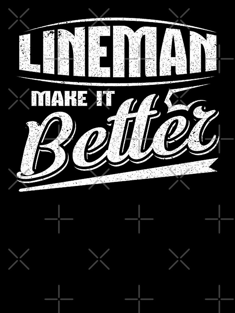 Funny Lineman Gift by BrennaEirlys