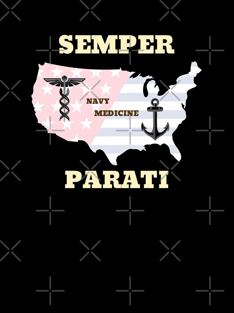 Navy Medicine Semper Parati by JJShirtz