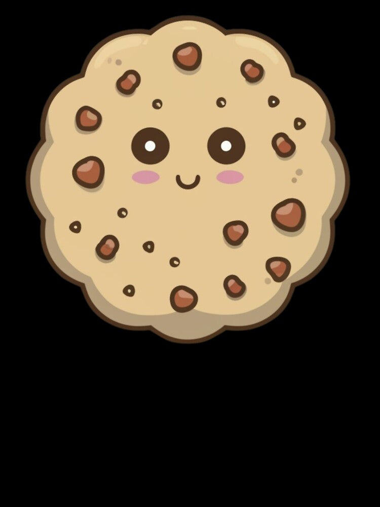 Cute Kawaii Cookie Pattern by PatternInArt