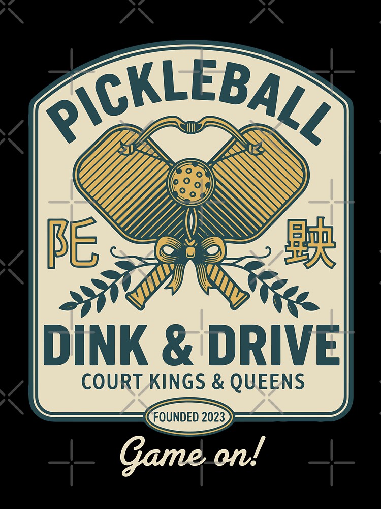Pickleball Dink And Drive Game On Player by LuminOrb