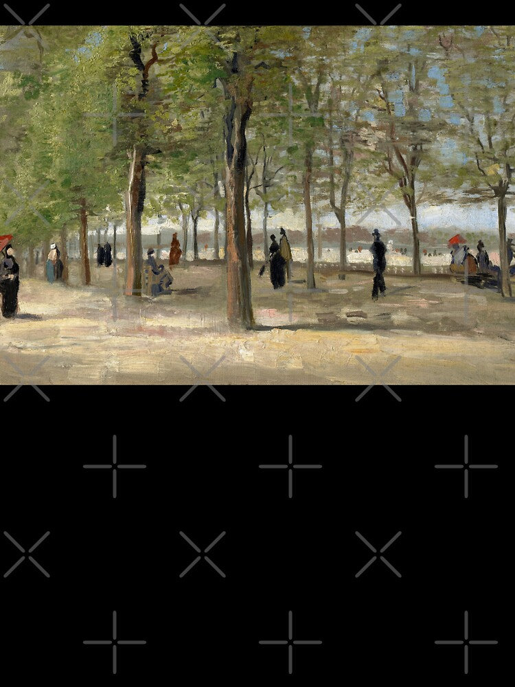 Terrace in the Luxembourg Gardens by amonarte