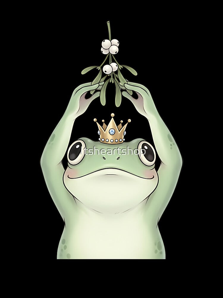 Cute Christmas Frog by Itsheartshop