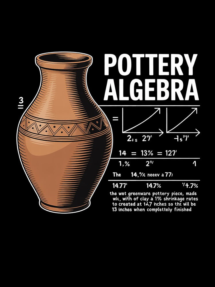 Pottery Algebra Funny Ceramic Clay Artist by KotexTemu