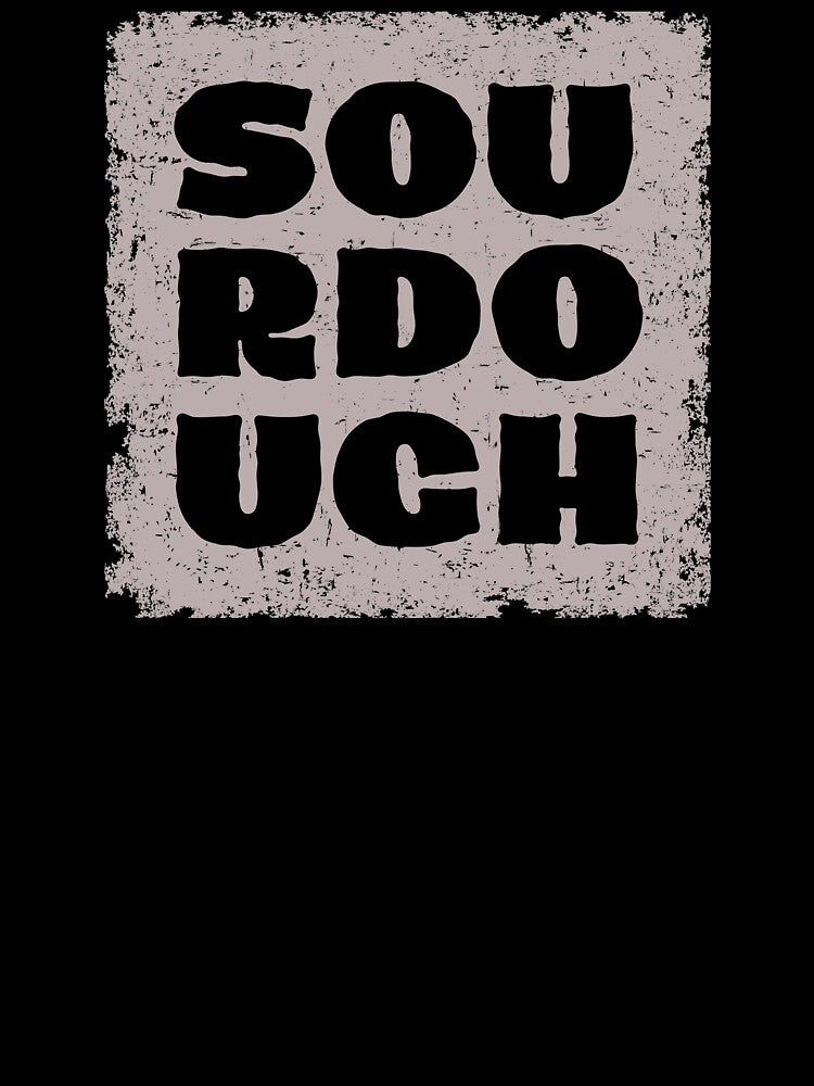 Sourdough Vintage Chunky Text by AnneJoyDesigns