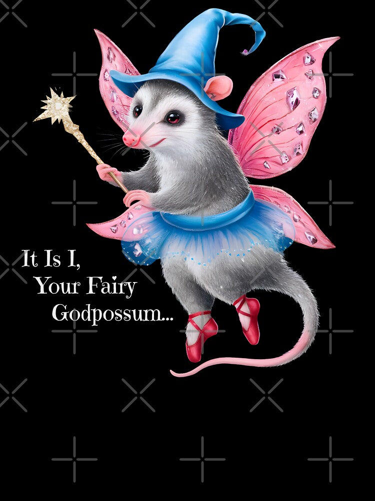 It Is I, Your Fairy Godpossum.. by DominDesigns