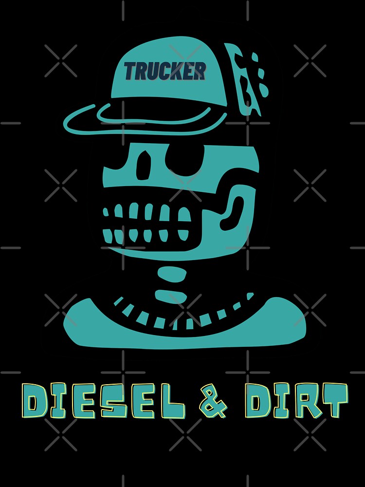 Diesel And Dirt Trucker by Wehavefun