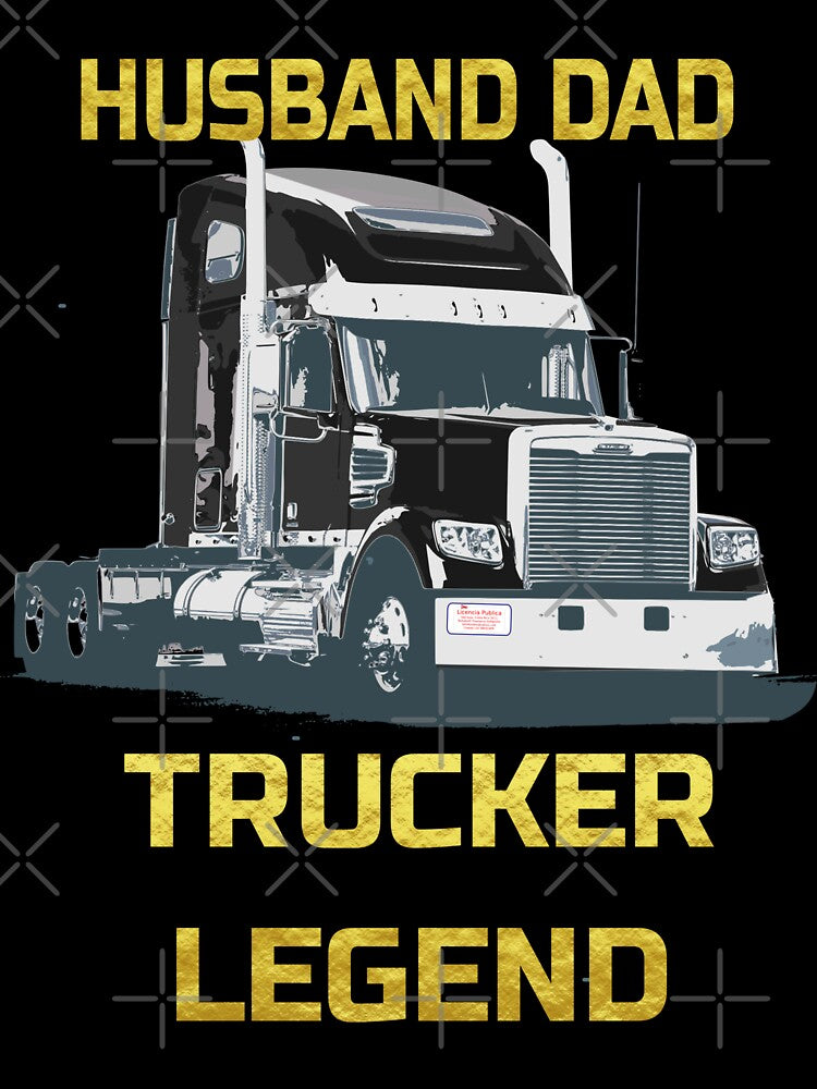 husband dad trucker legend by Oleg2021