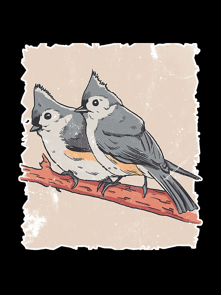 Tufted Titmouse Titmice Bird Watching by BundlerVq
