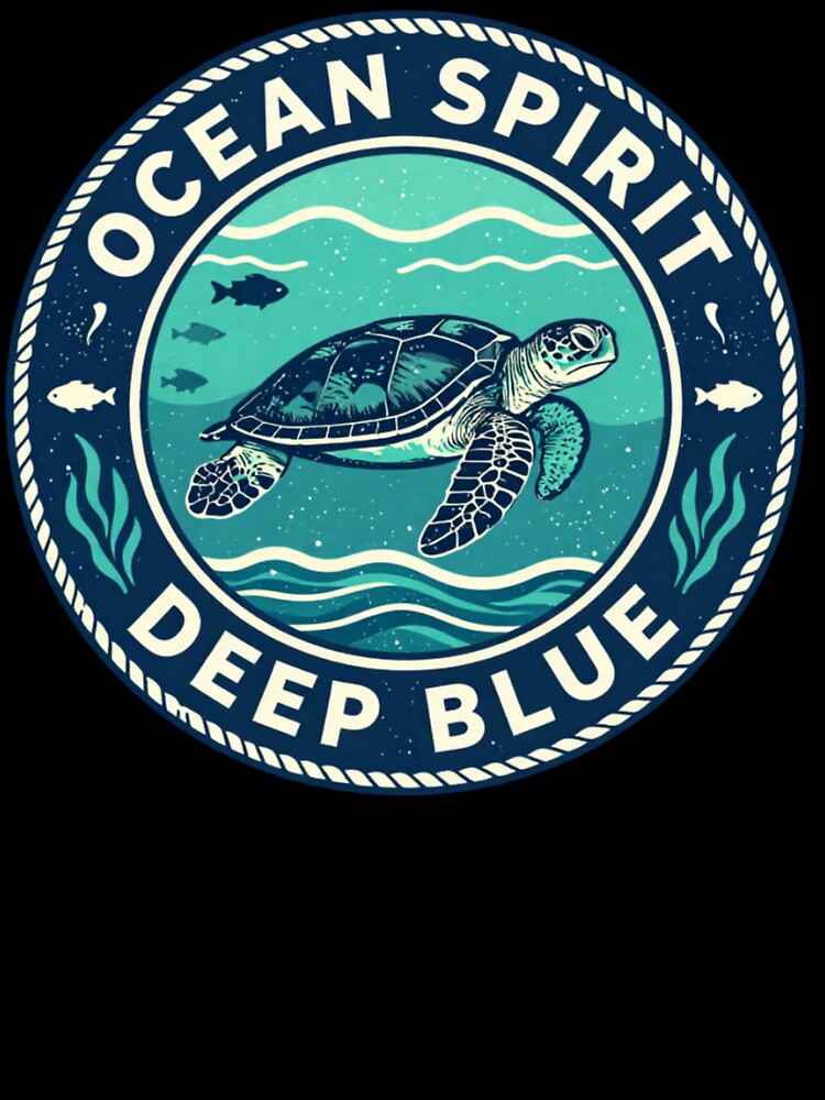 OCEAN SPIRIT DEEP BLUE by Julartwear