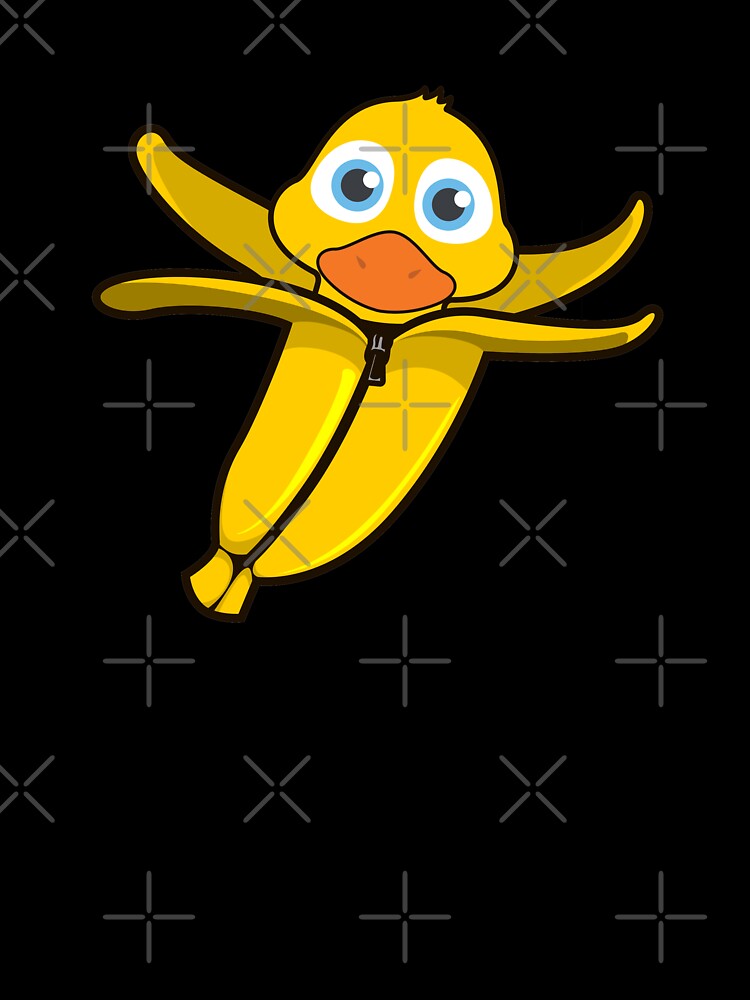 banana duck, cute duck, funny banana, duck in banana by Ashi17