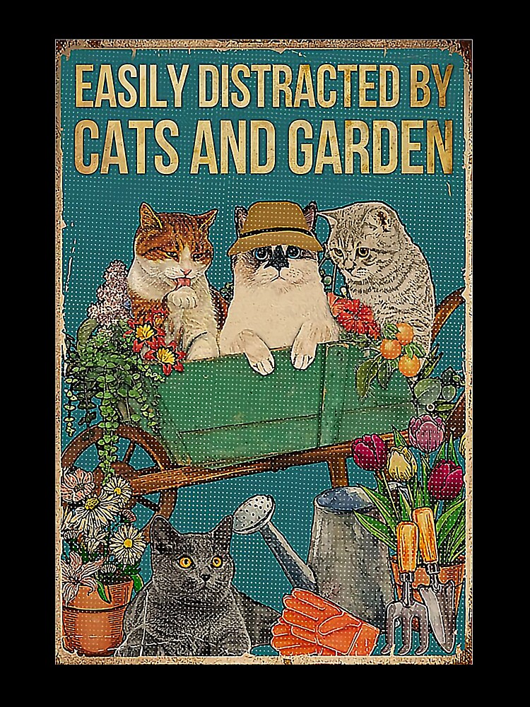 Garden And Cats by terova9393 Unisex