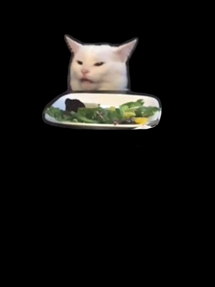 Salad cat meme by starmarkets
