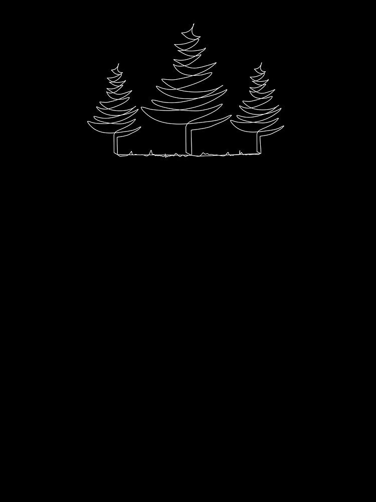 One line trees by emilyknox1