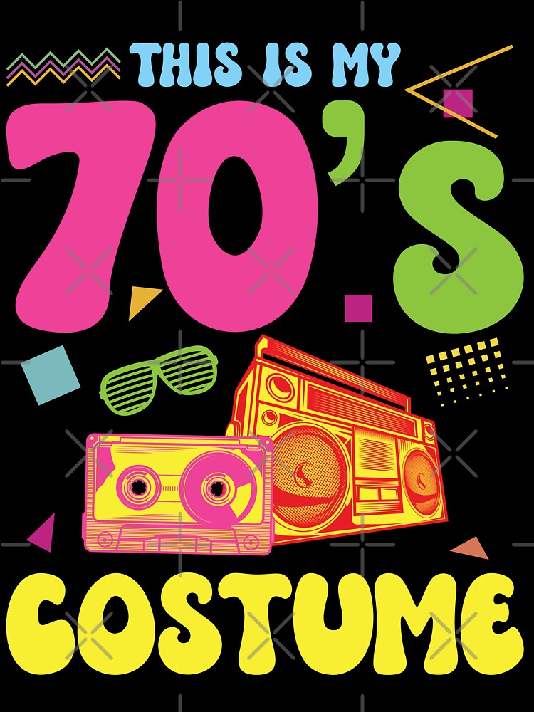 This Is My 70s Costume Retro Vintage 70s Aesthetic T-shirt by kdllama