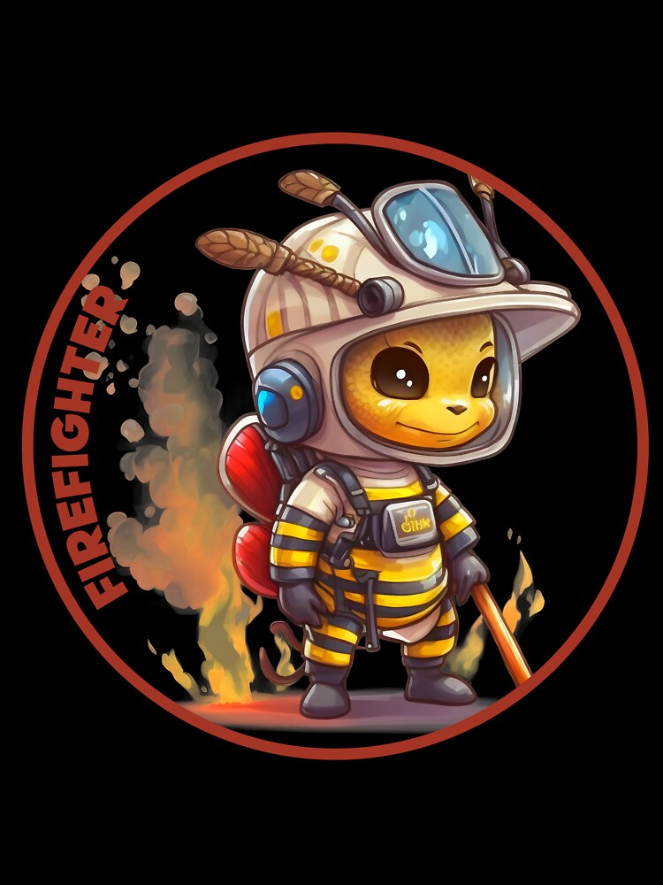 Firefighter, sweet bee by HarriPaloma
