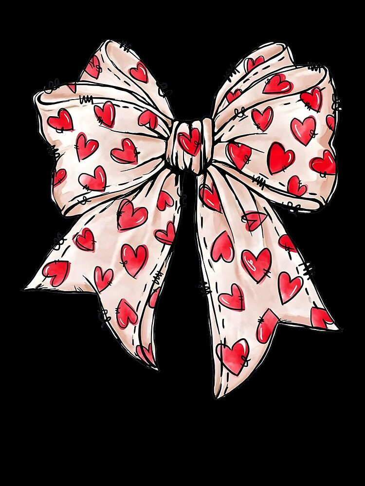 Coquette Valentine's Day Heart Bow by Sigurornerosars