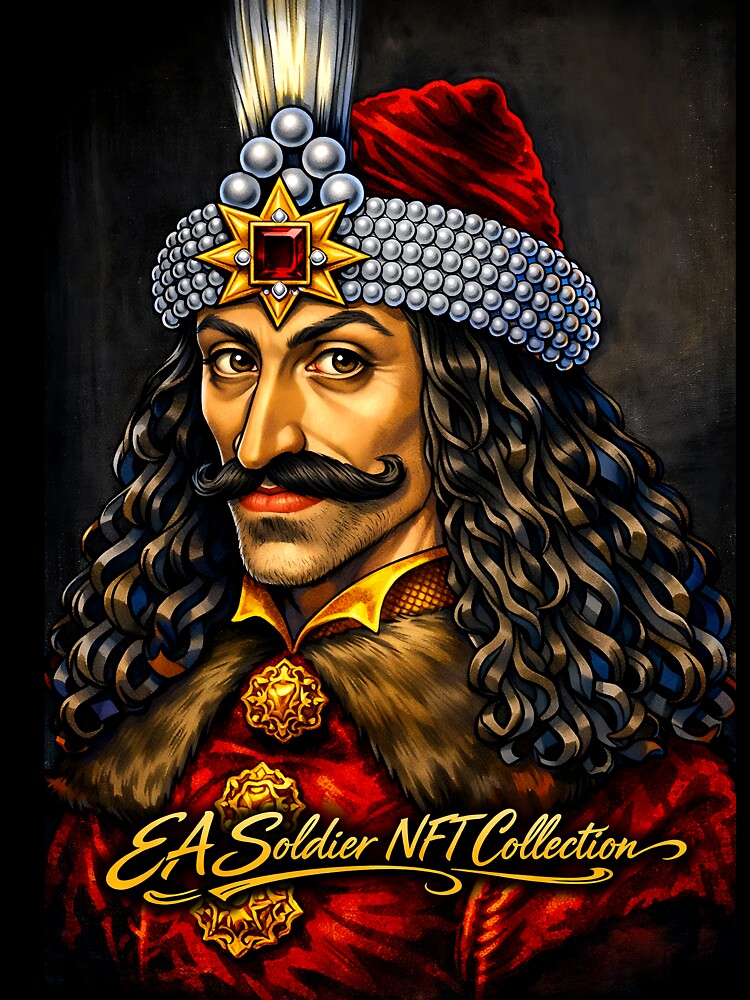 Count Dracula of Transylvania Art by EASNFTCOL