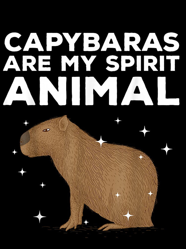 Cool Capybara For Men Women Rodent Spirit Animal Zoologist Art for Men Women Kids , Capybara Gift Lover by DZIRI NAJAT