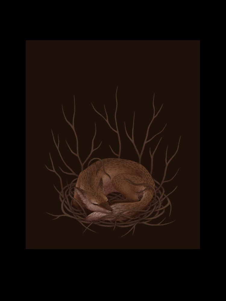 Sleeping Fox by HuntingForTeeth