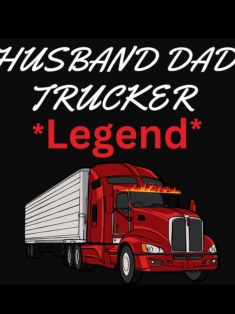husband dad trucker legend by mottyshop