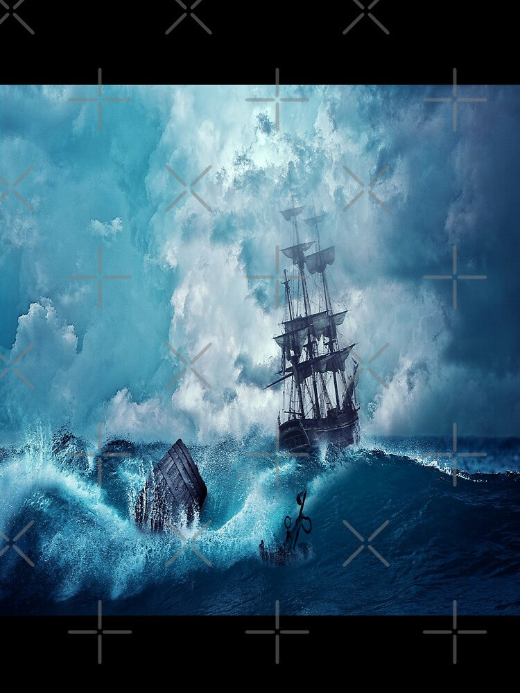 Copy of Copy of Blue Ocean storm ship by MousaObaid