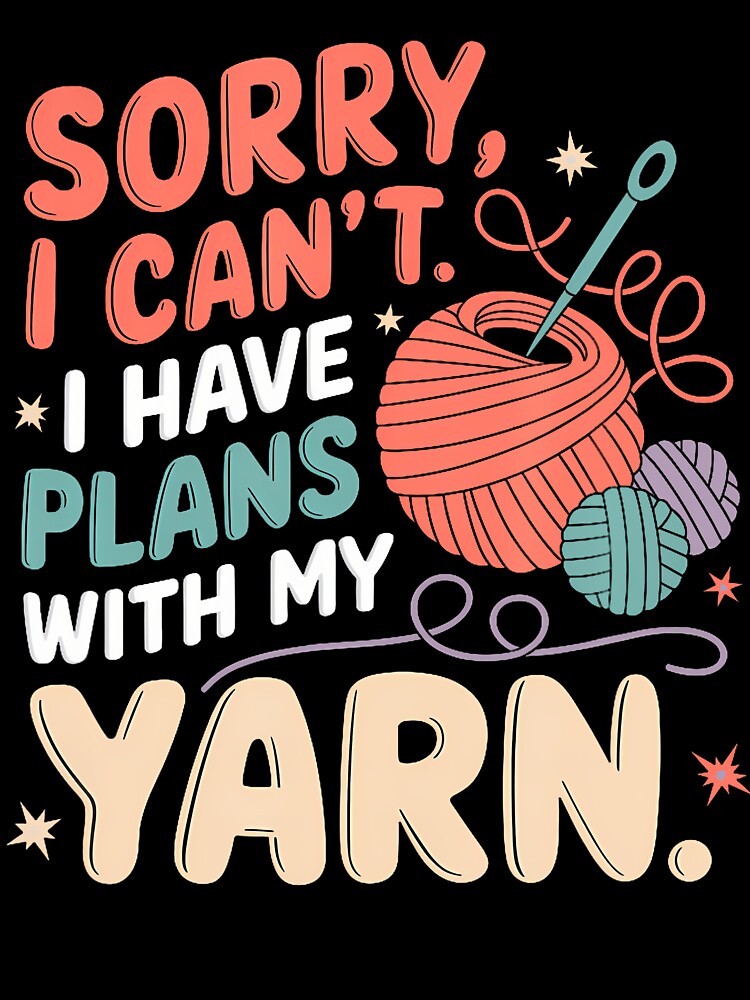 Funny Crochet Lover Knitting Yarn Crocheter by LorraineRita