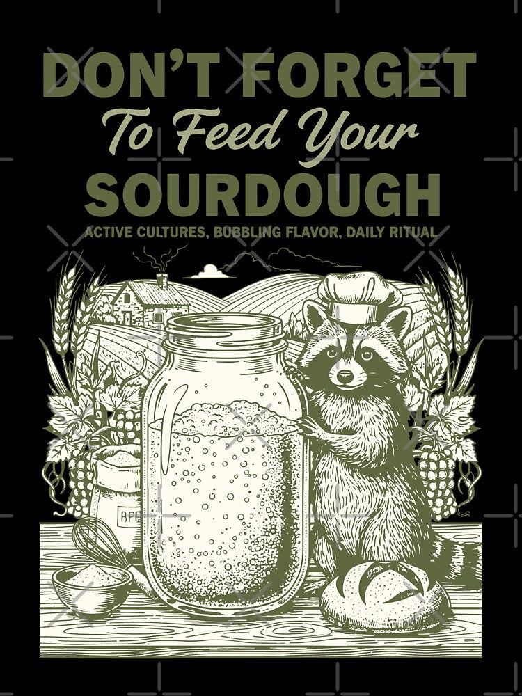 Sourdough Dont Forget To Feed Your Sourdough Bread by LuminOrb