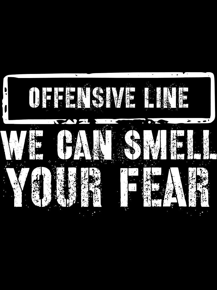 We Smell Your Fear American Football by SkyCloudBlue