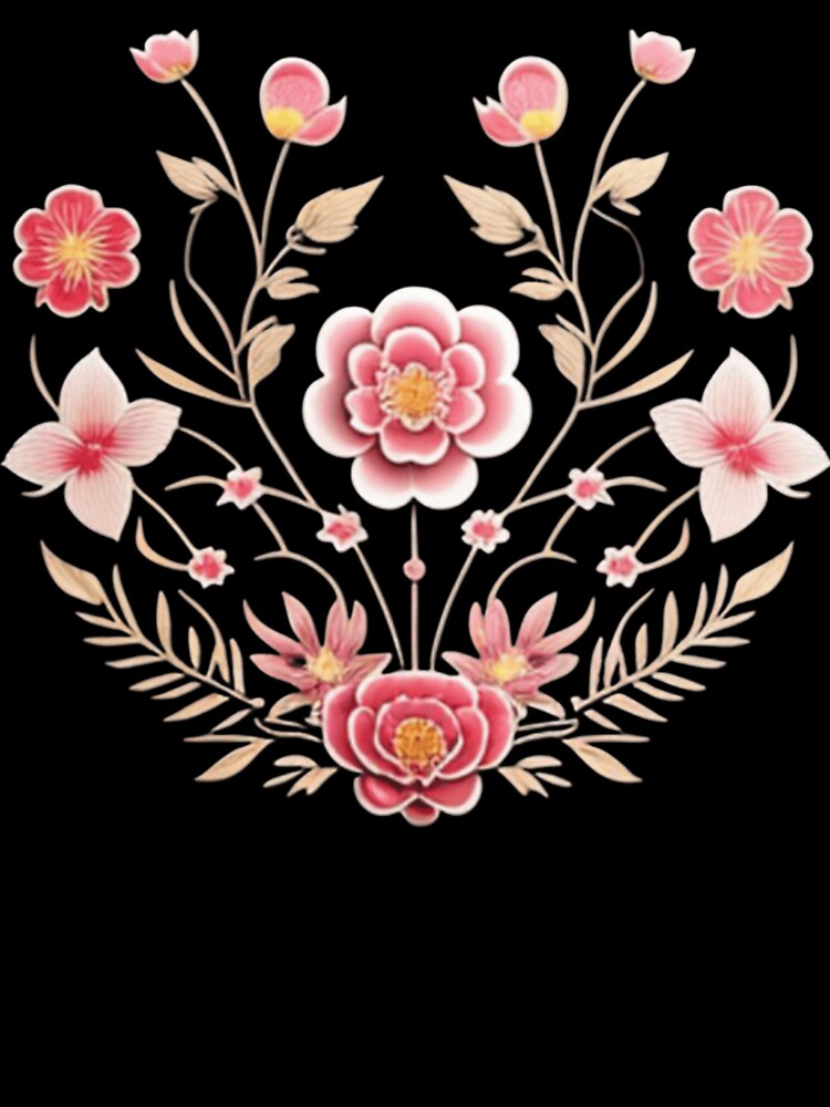 Pink flowers by Roxburylane