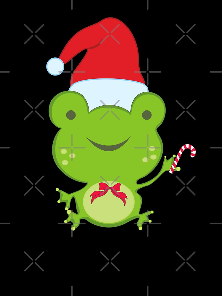 Kawaii Christmas Frog by MagicSpread