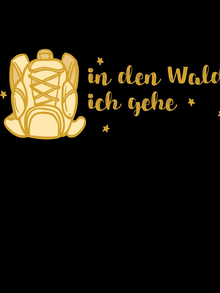 I'm going to the forest | German hiking by Ainbowz-Artwork