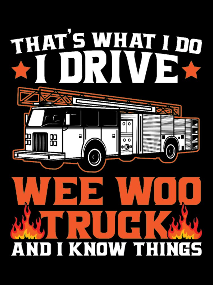 Fireman Drive Truck With Wee Woo by StarcyWol