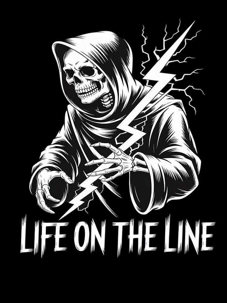 Life On The Line Lineman Gifts by HORIZBoutique
