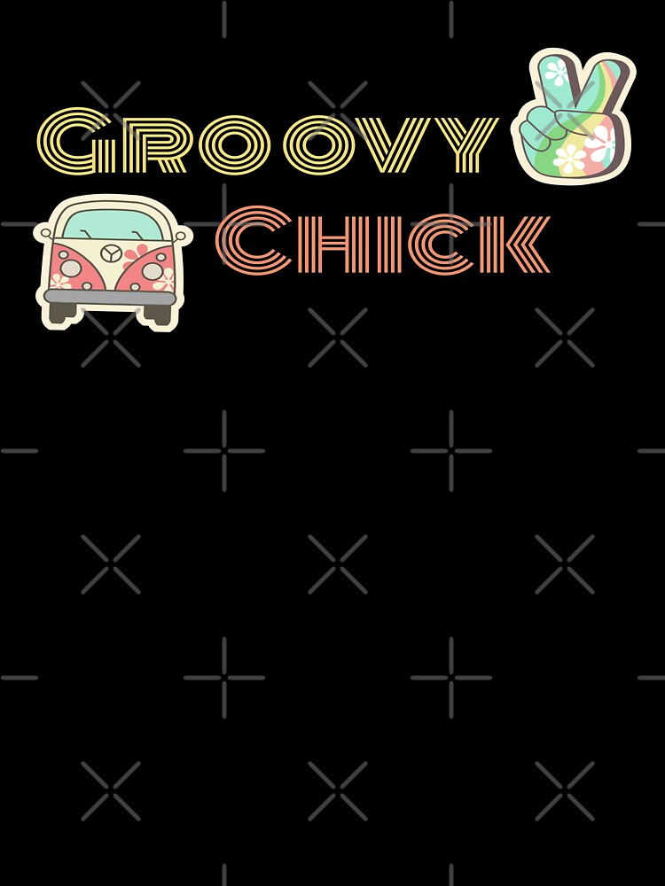 Peace Sign Groovy Chick by loveoceanair