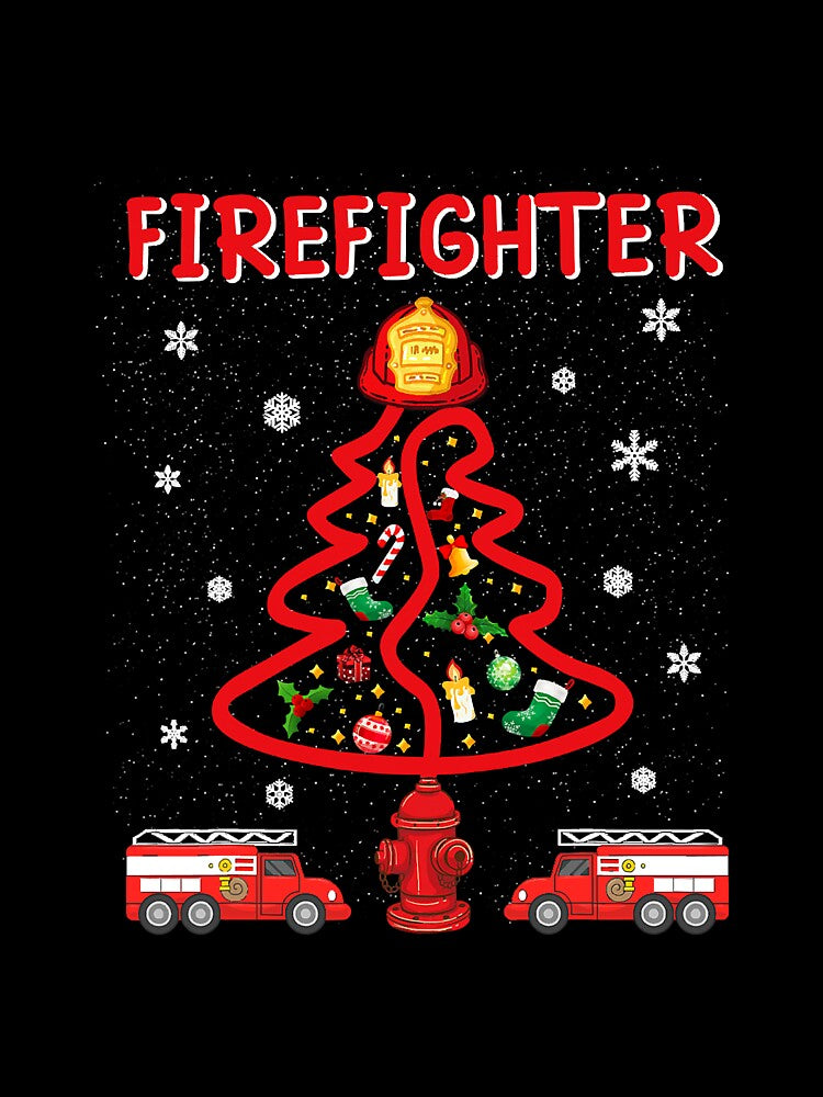 Firefighter Truck Christmas Tree by Voddaly15