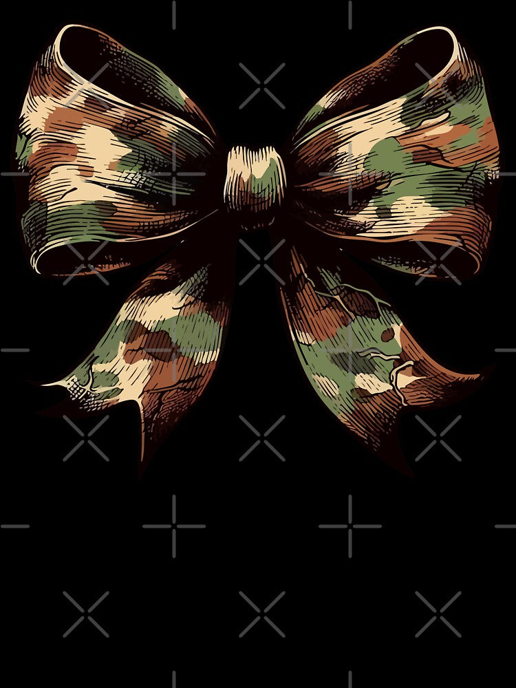 Coquette Camo Bow Hunting Women by TomFrontierArt