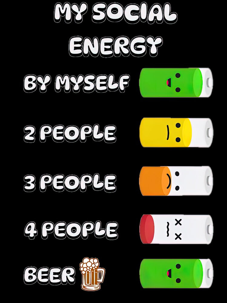 SOCIAL BATTERY STATUS by MrKots
