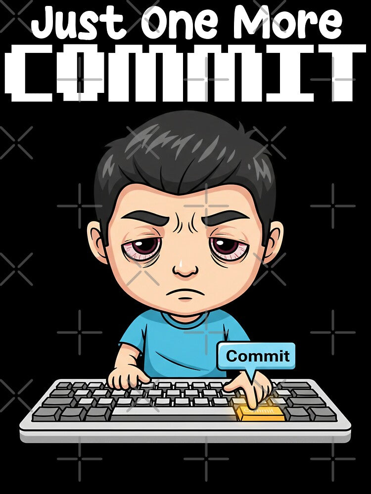 JUST ONE MORE COMMIT - PROGRAMMER GIFT by KEF Custom