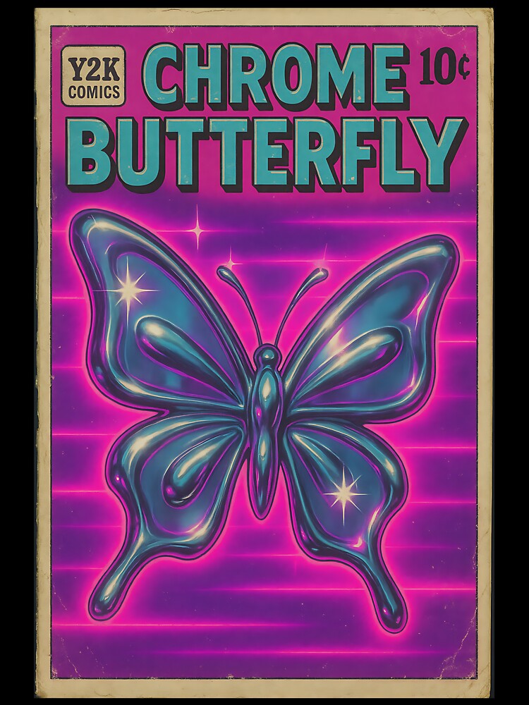 Y2K: Chrome Butterfly by bapupa