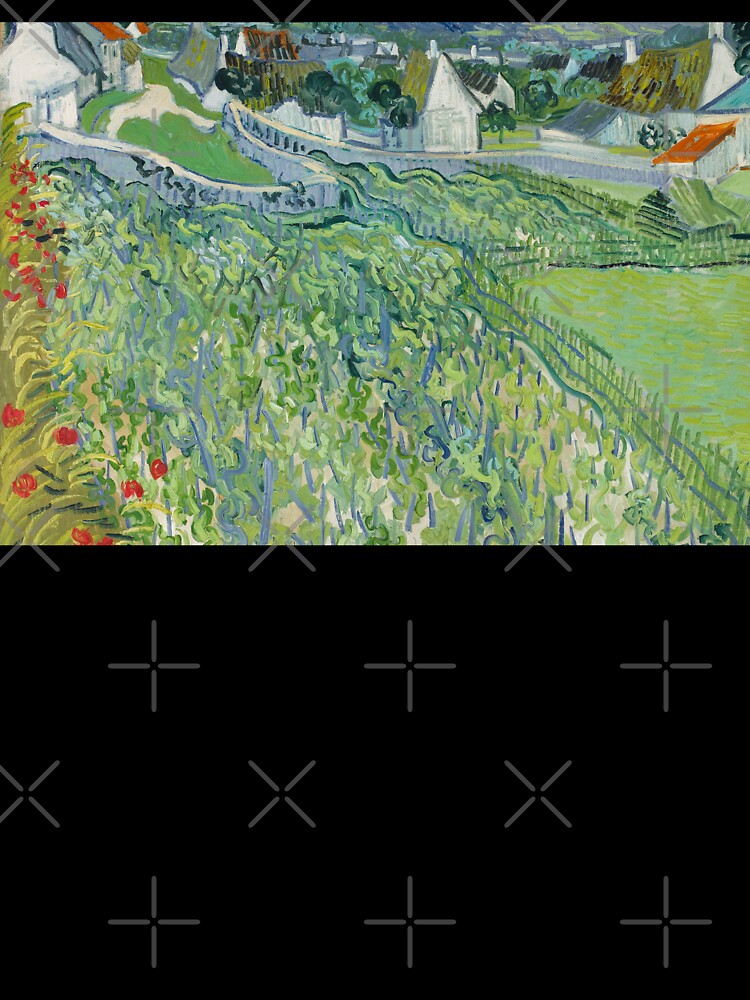 Vineyards at Auvers by amonarte