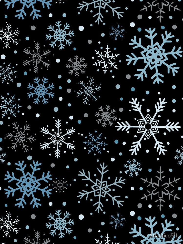Cute snowflakes pattern design by Atlantico54
