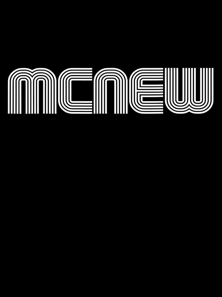 Mcnew Name Vintage Retro 60s 70s 80s Sport Funny by lolahomya