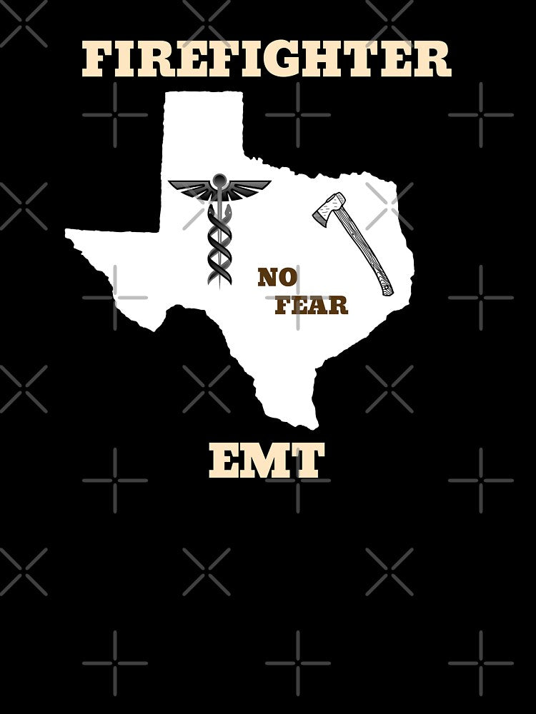 Firefighter EMT_No Fear by JJShirtz