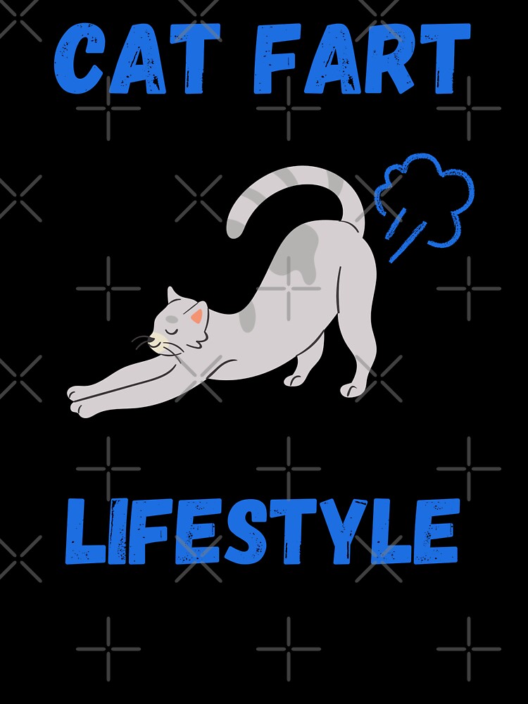 Cat fart lifestyle by Tw1nsAIArt